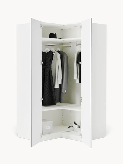 Charlette Modular Corner Wardrobe, 115 cm Wide