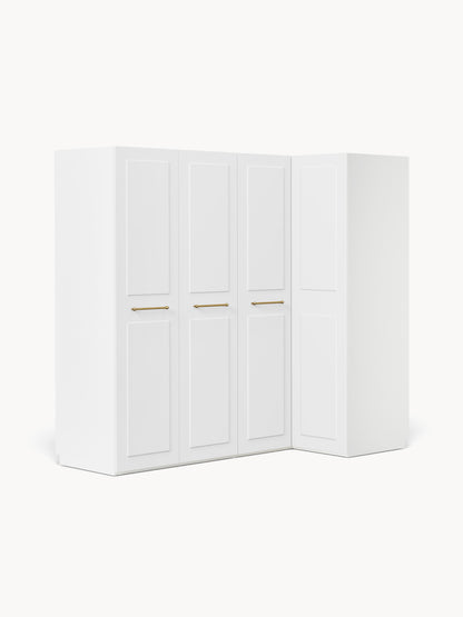 Charlette Modular Corner Wardrobe, 215 cm Wide, in Various Sizes