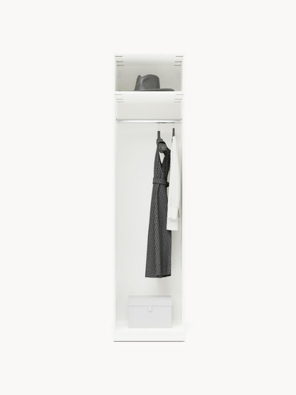 Charlette Modular Hinged-Door Wardrobe, 50 cm Wide, in Various Sizes