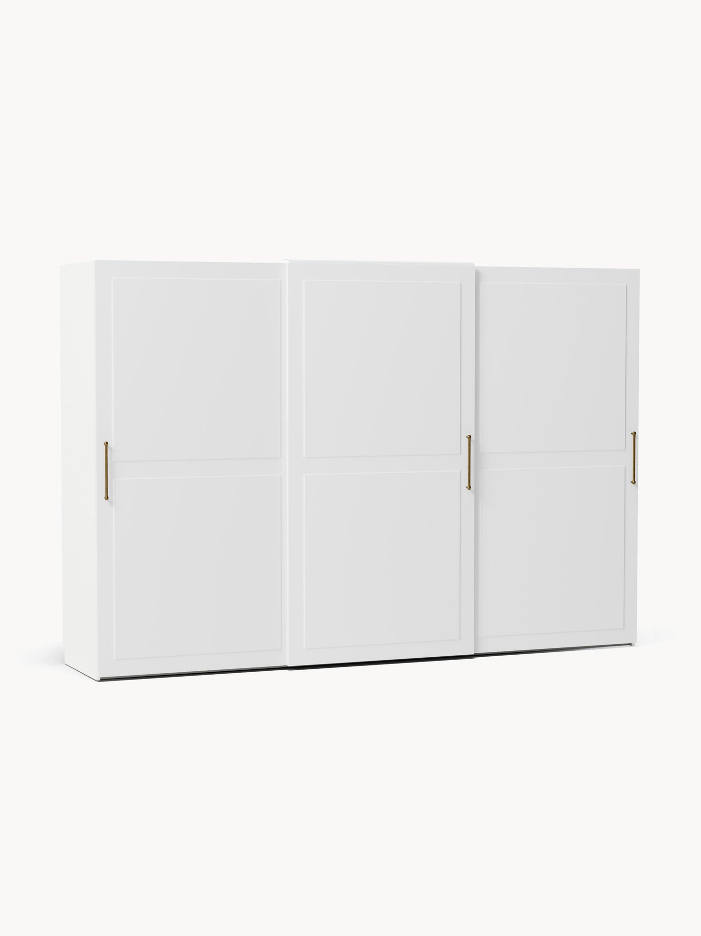 Charlette Modular Sliding-Door Wardrobe, 300 cm Wide, in Various Sizes