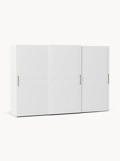 Charlette Modular Sliding-Door Wardrobe, 300 cm Wide, in Various Sizes