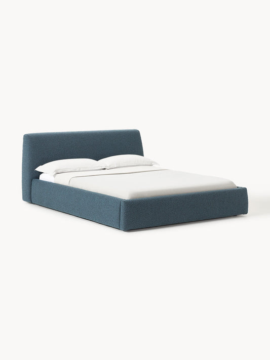 Clodina Upholstered Bouclé Bed