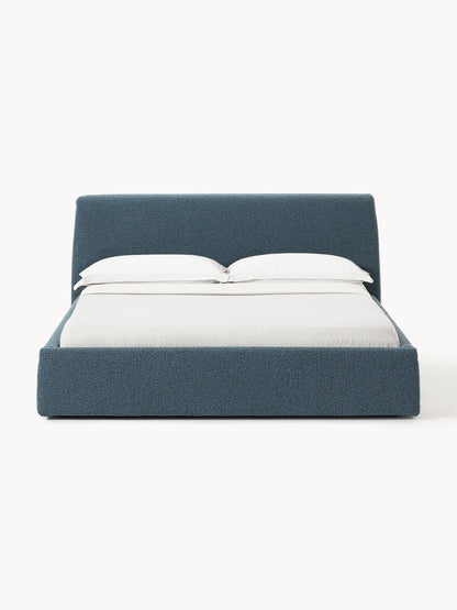 Clodina Upholstered Bouclé Bed