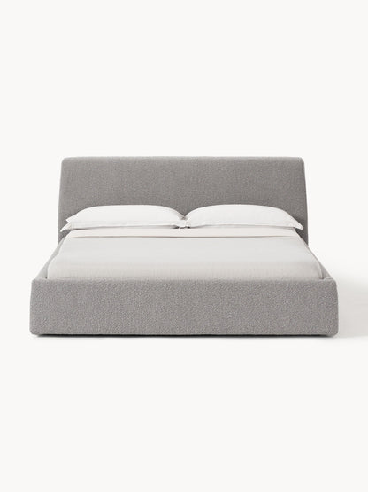 Clodina Upholstered Bouclé Bed