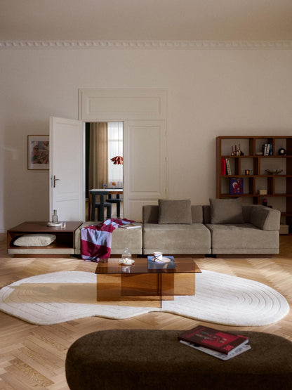 Colinno Modular Sofa (4-Seater) with Coffee Table & Ottoman