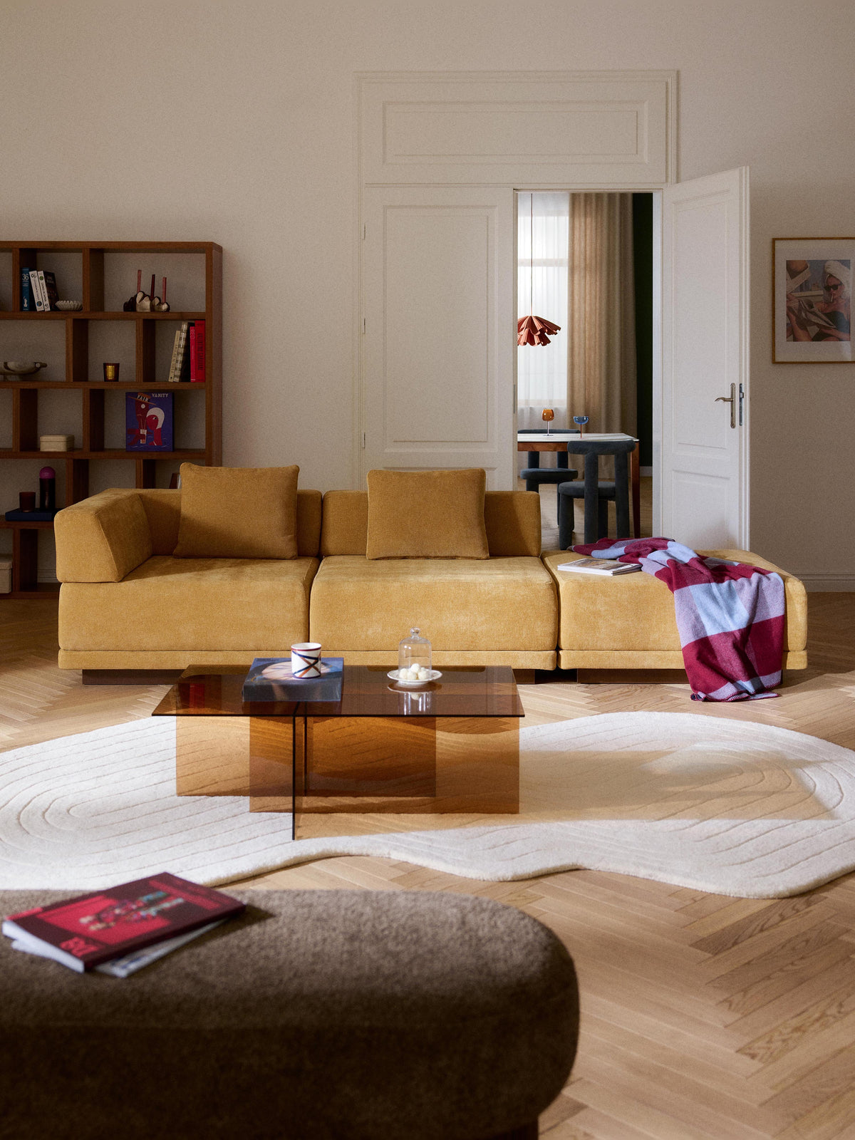 Colinno Modular Sofa (4-Seater) with Ottoman
