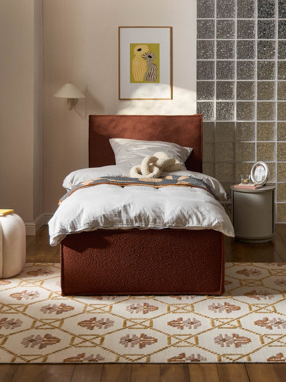 Drenna Bouclé Single Bed