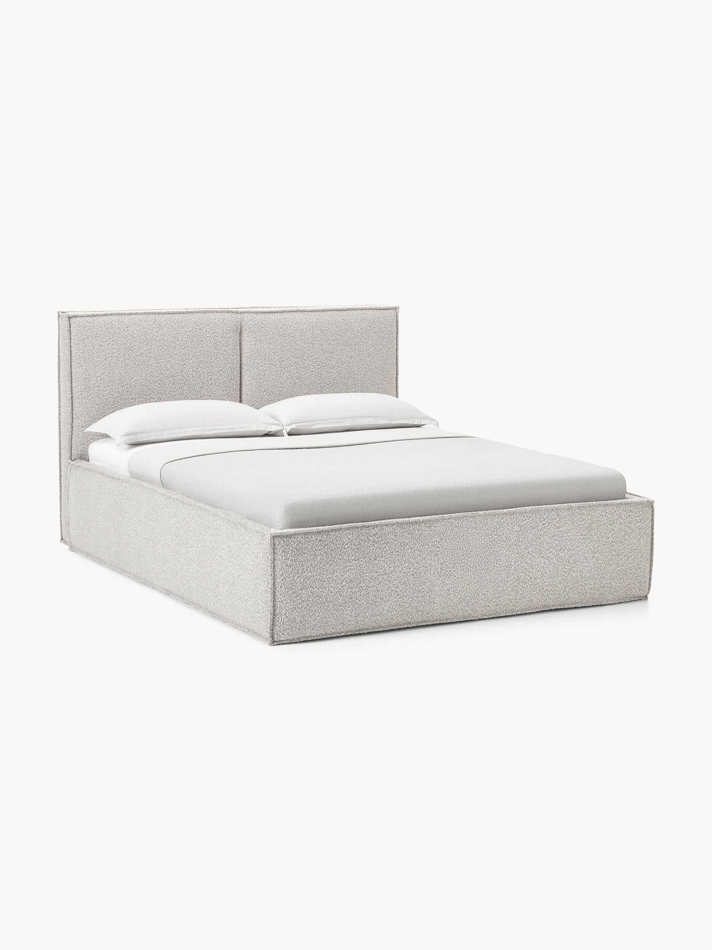 Drenna Bouclé Upholstered Bed