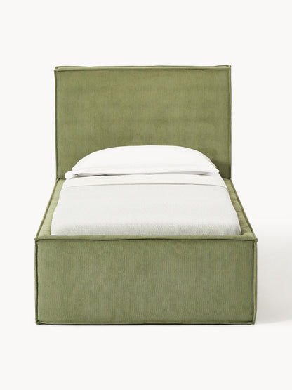 Drenna Corduroy Single Bed