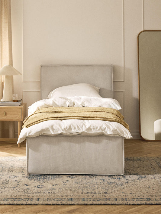 Drenna Corduroy Single Bed
