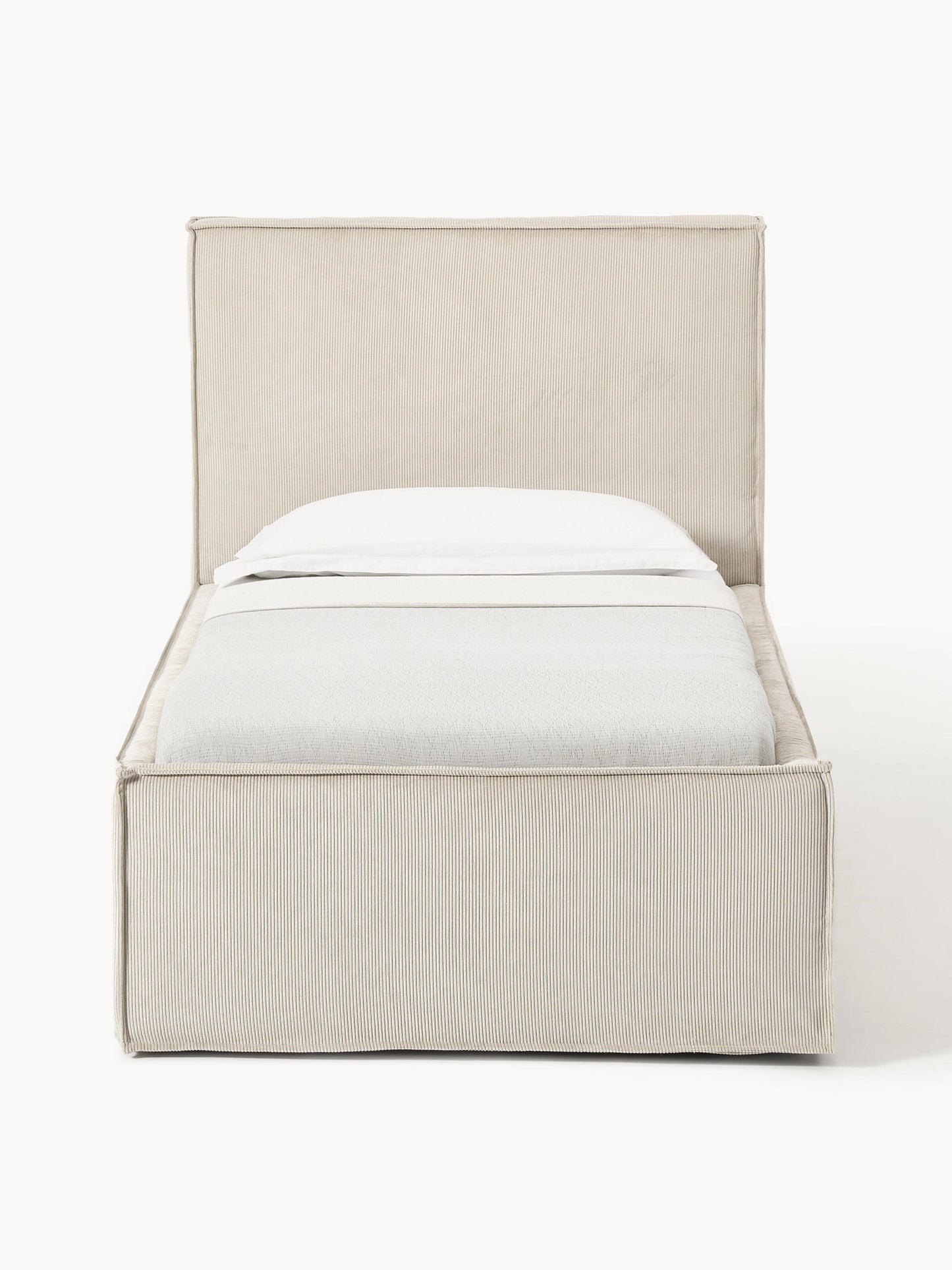 Drenna Corduroy Single Bed