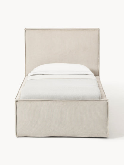 Drenna Corduroy Single Bed