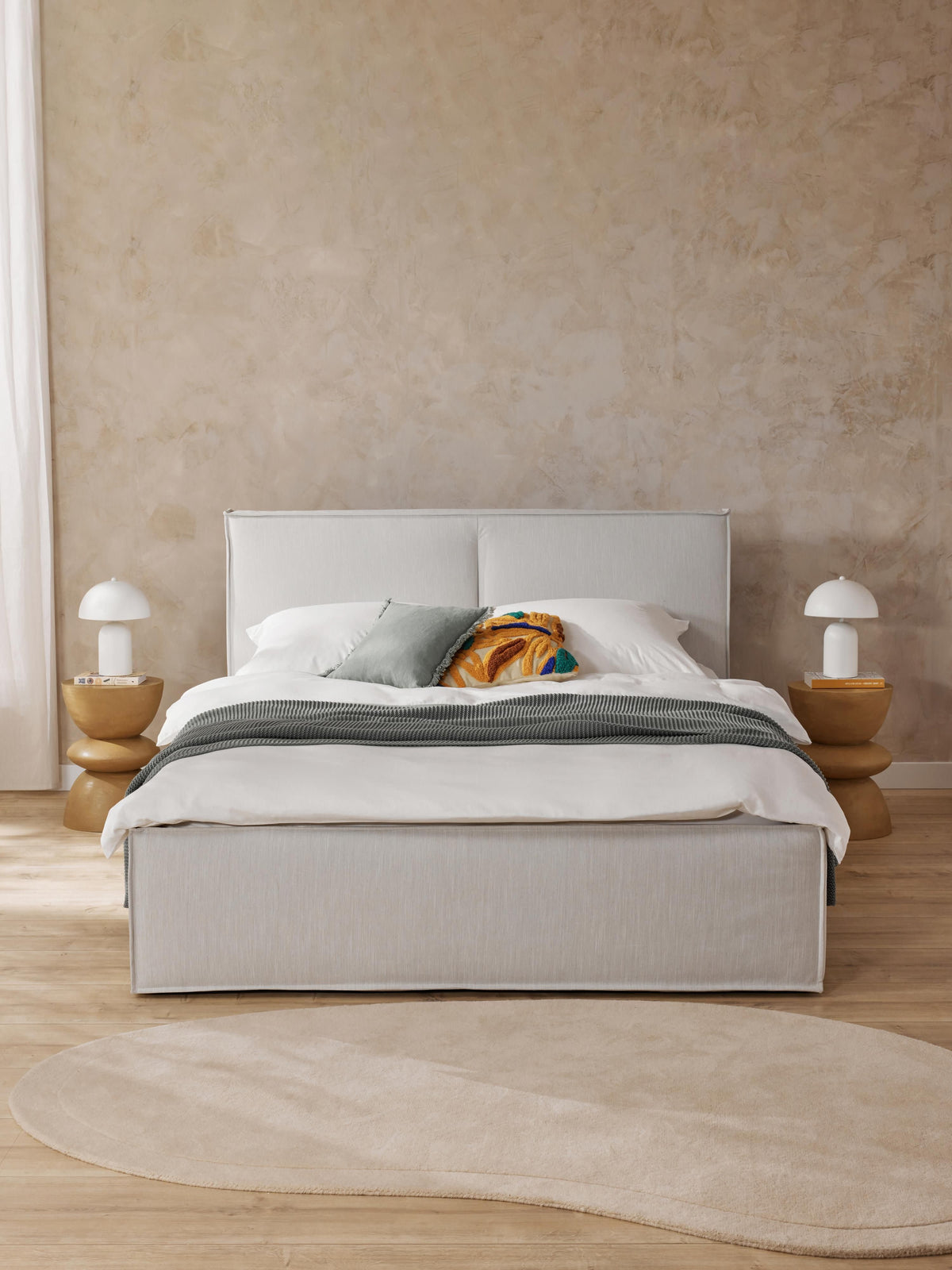 Drenna Upholstered Storage Bed