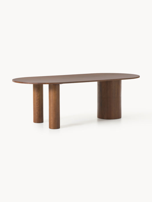 Dunella Oval Oak Dining Table, in Various Sizes