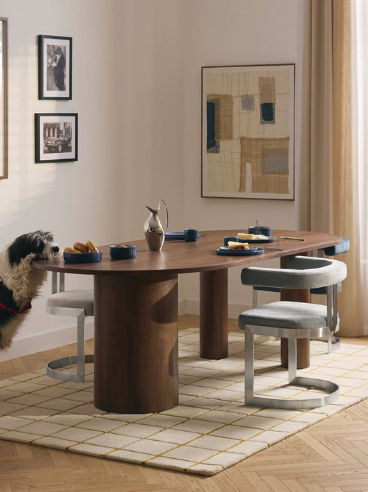 Dunella Oval Oak Dining Table, in Various Sizes