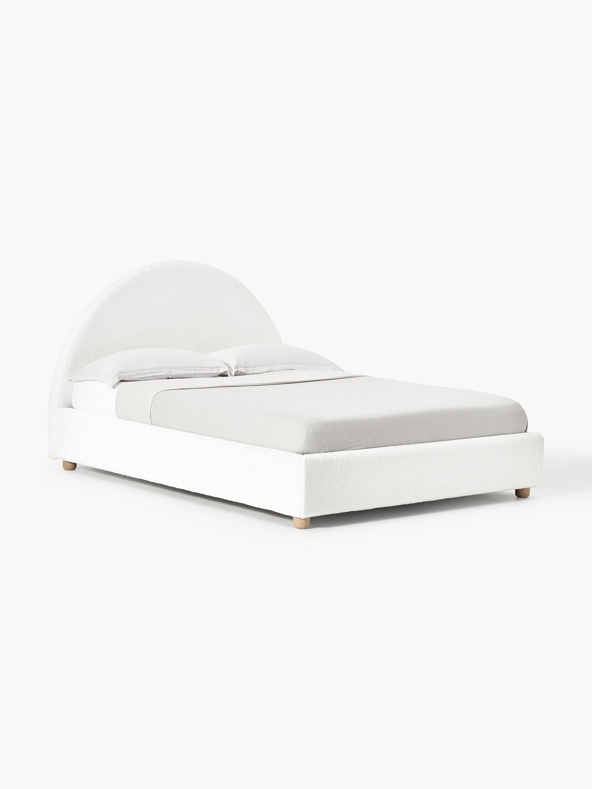 Ebbette Teddy Upholstered Bed with Storage