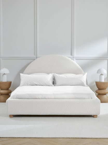 Ebbette Teddy Upholstered Bed with Storage