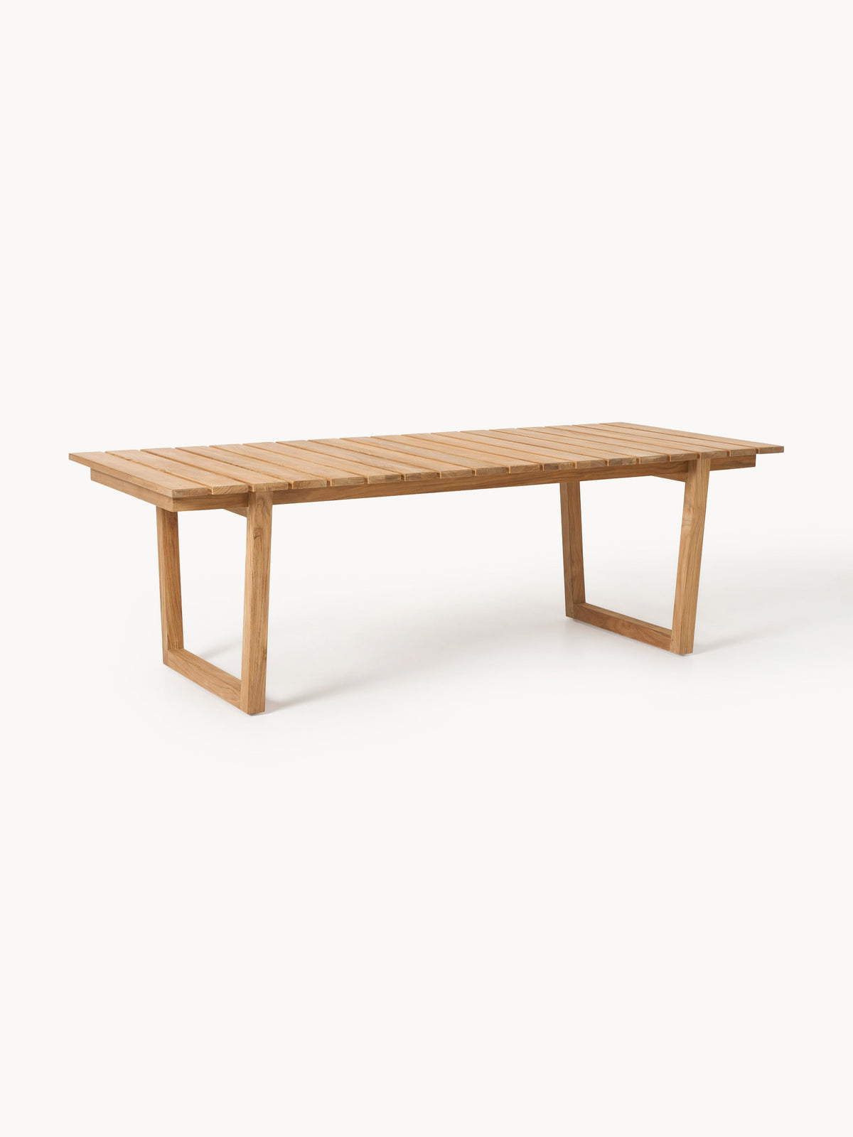 Eikira Teak Wood Garden Table, 229 x 100 cm