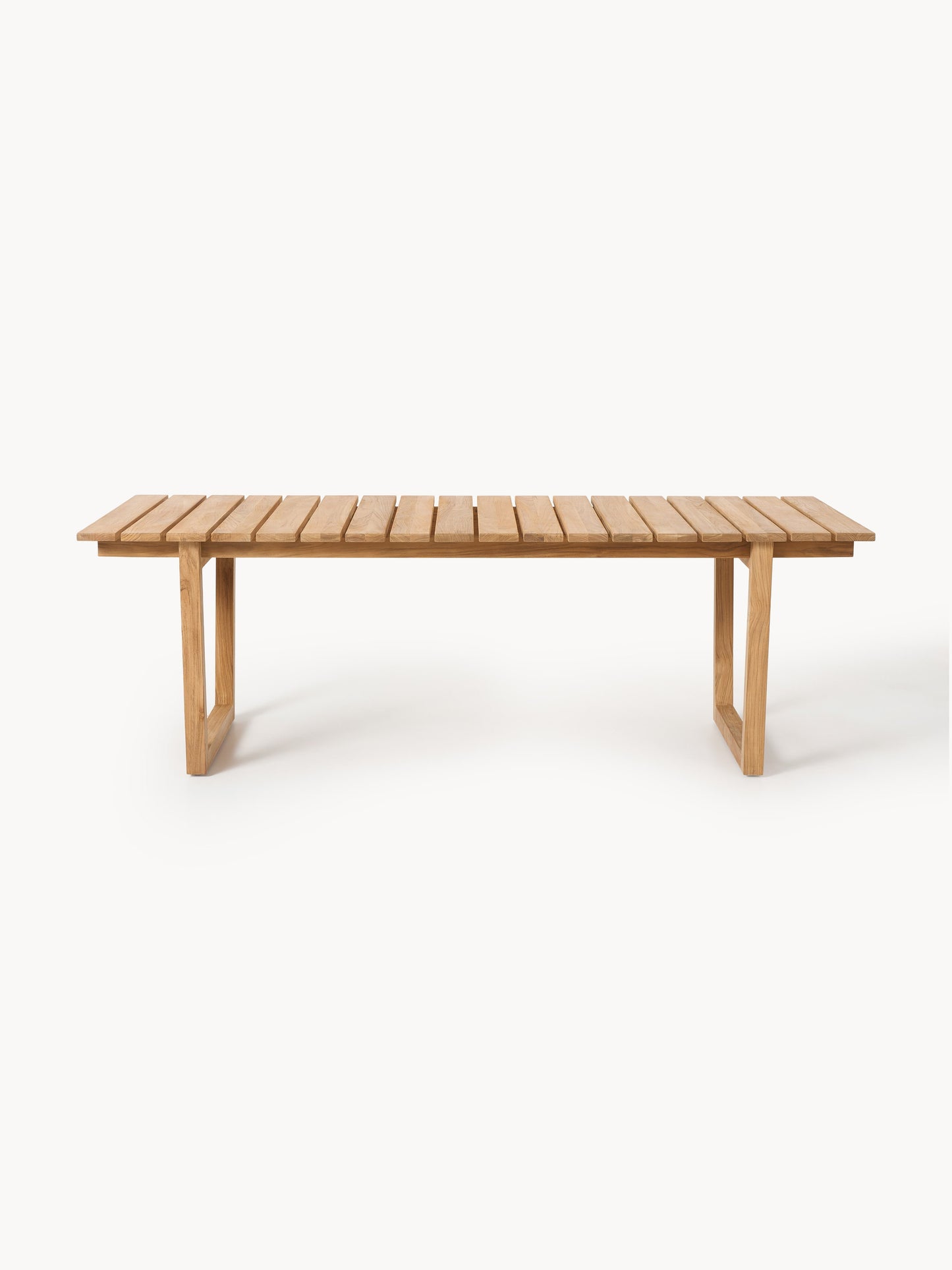 Eikira Teak Wood Garden Table, 229 x 100 cm