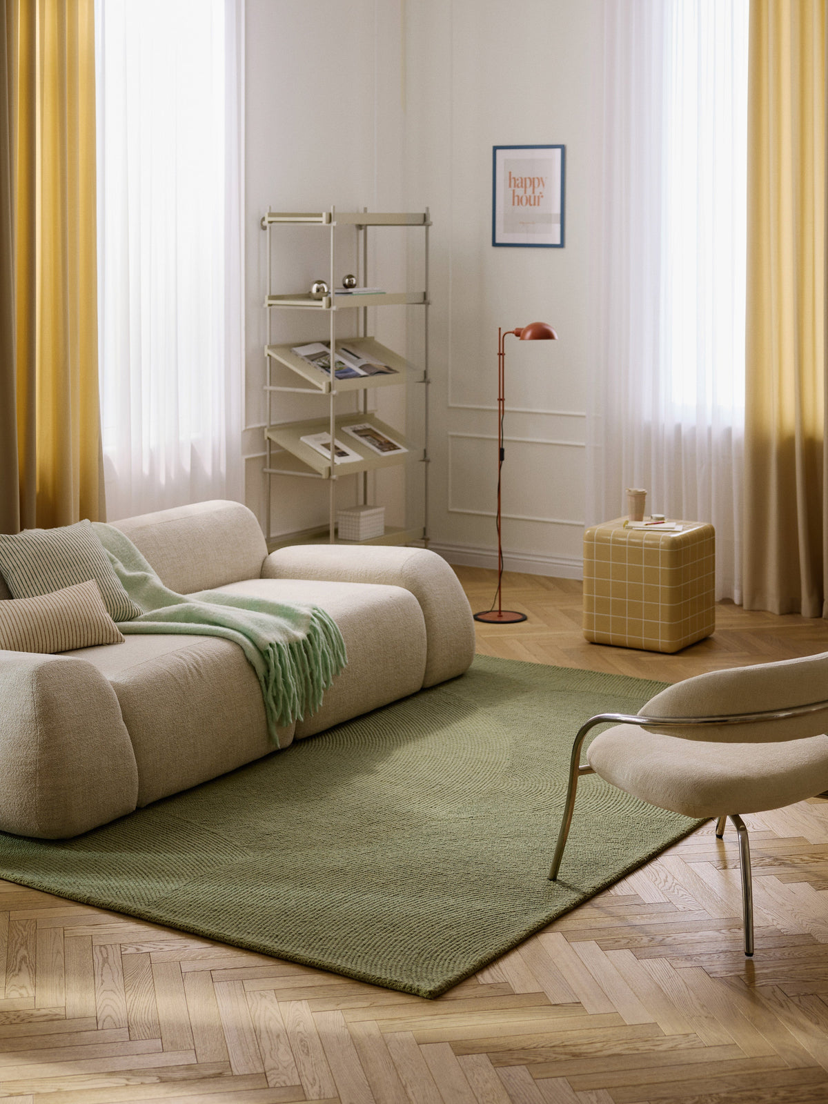 Elenka Hand-Tufted Wool Rug