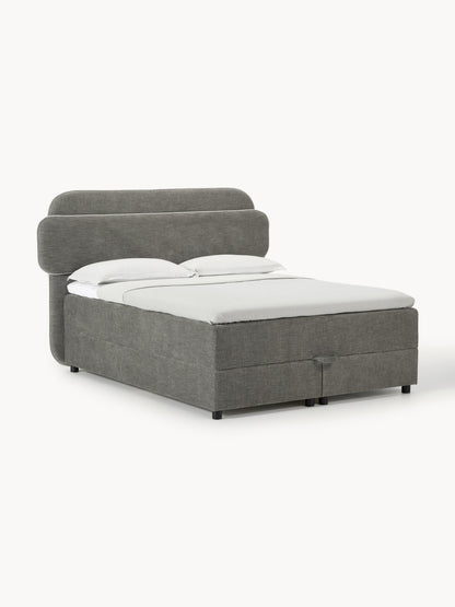 Enriella Box Spring Bed with Storage