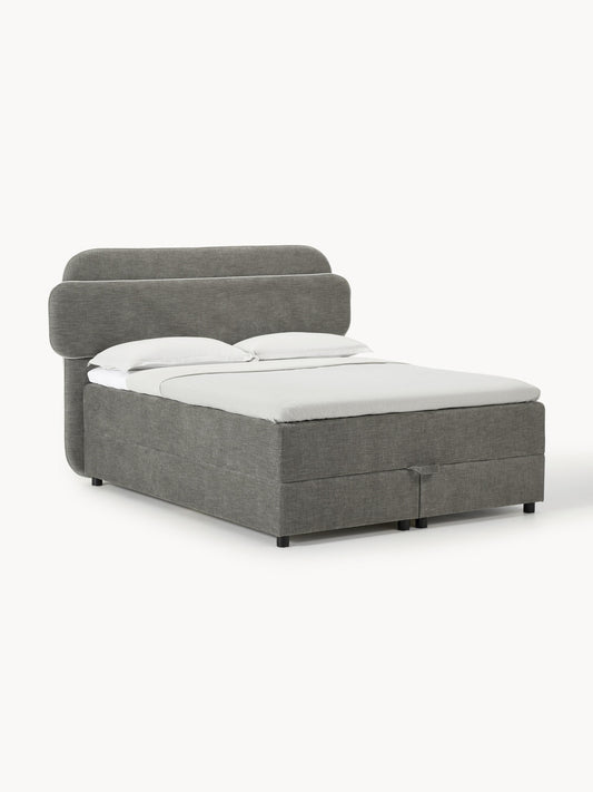 Enriella Box Spring Bed with Storage