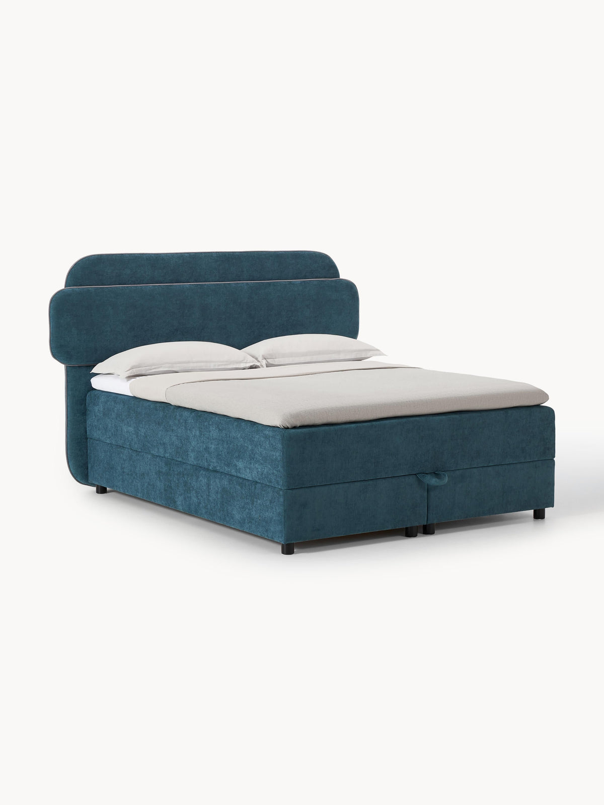 Enriella Box Spring Bed with Storage