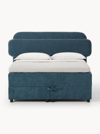 Enriella Box Spring Bed with Storage