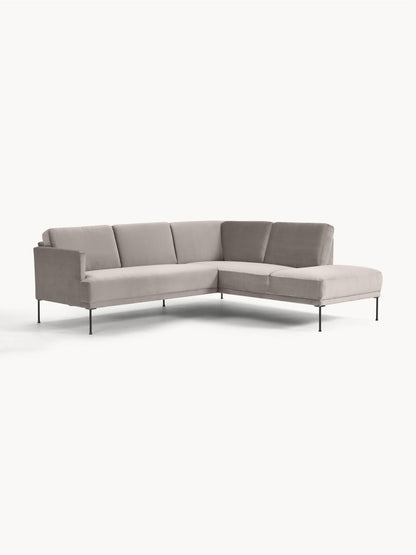 Fluvella Corner Sofa in Velvet