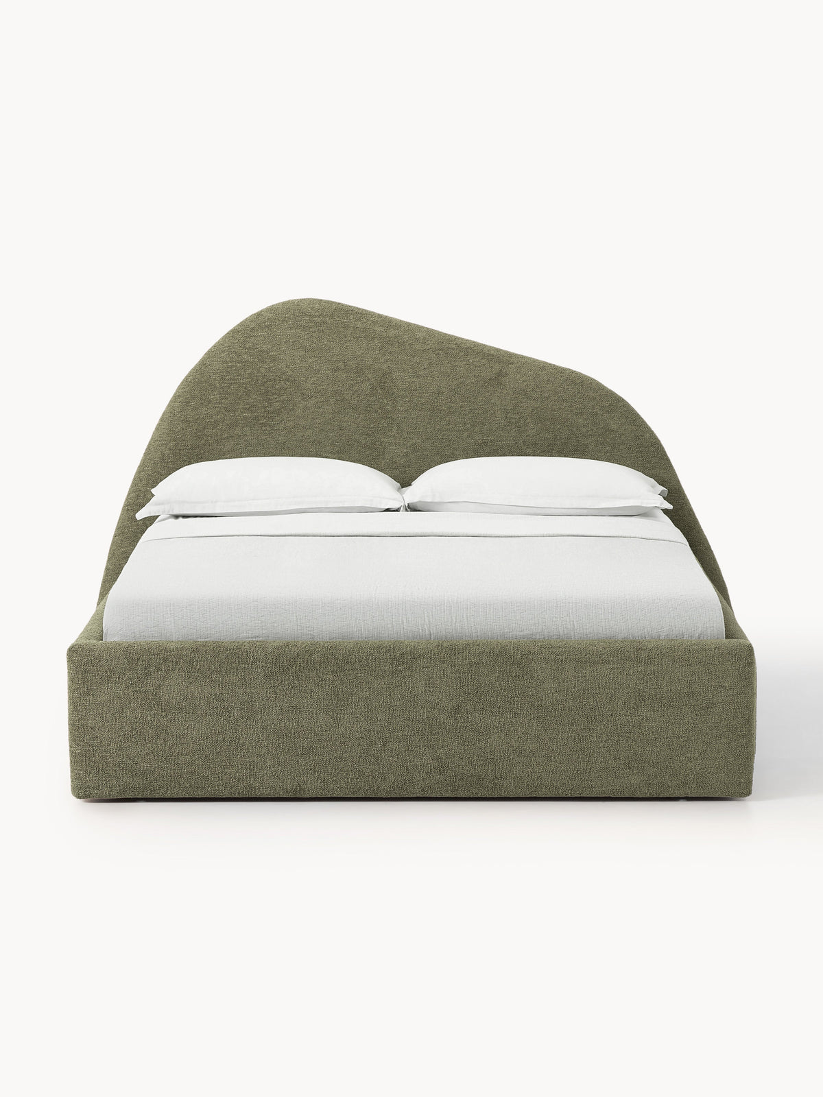 Garrow Upholstered Bouclé Bed