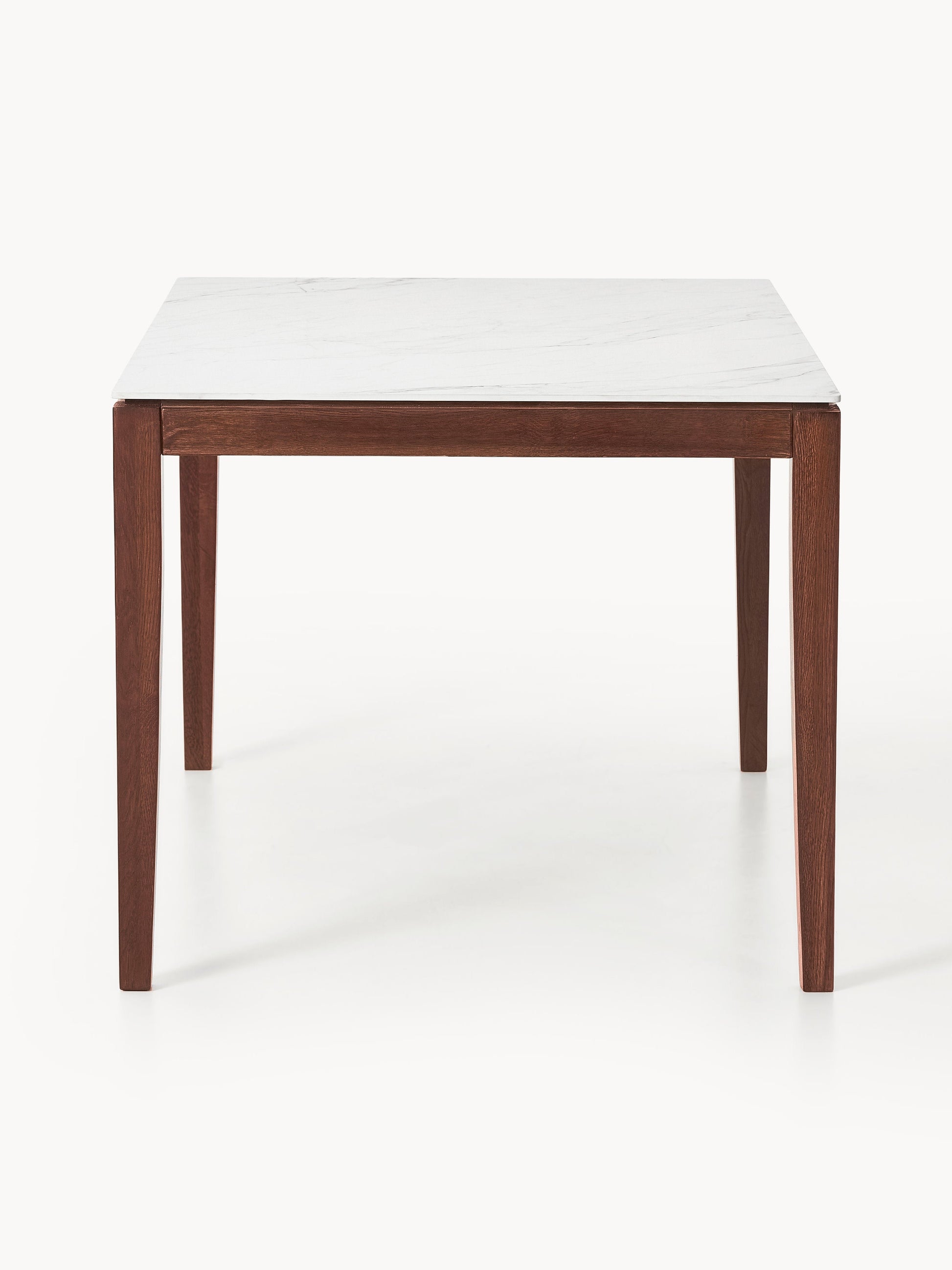 Jacksino Dining Table with Marble-Look Tabletop, in Various Sizes