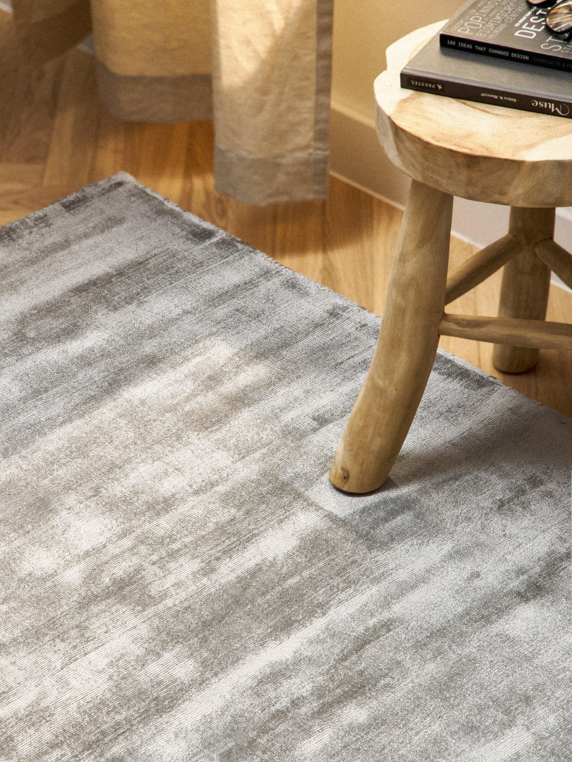 Jaline Hand-Woven Viscose Rug