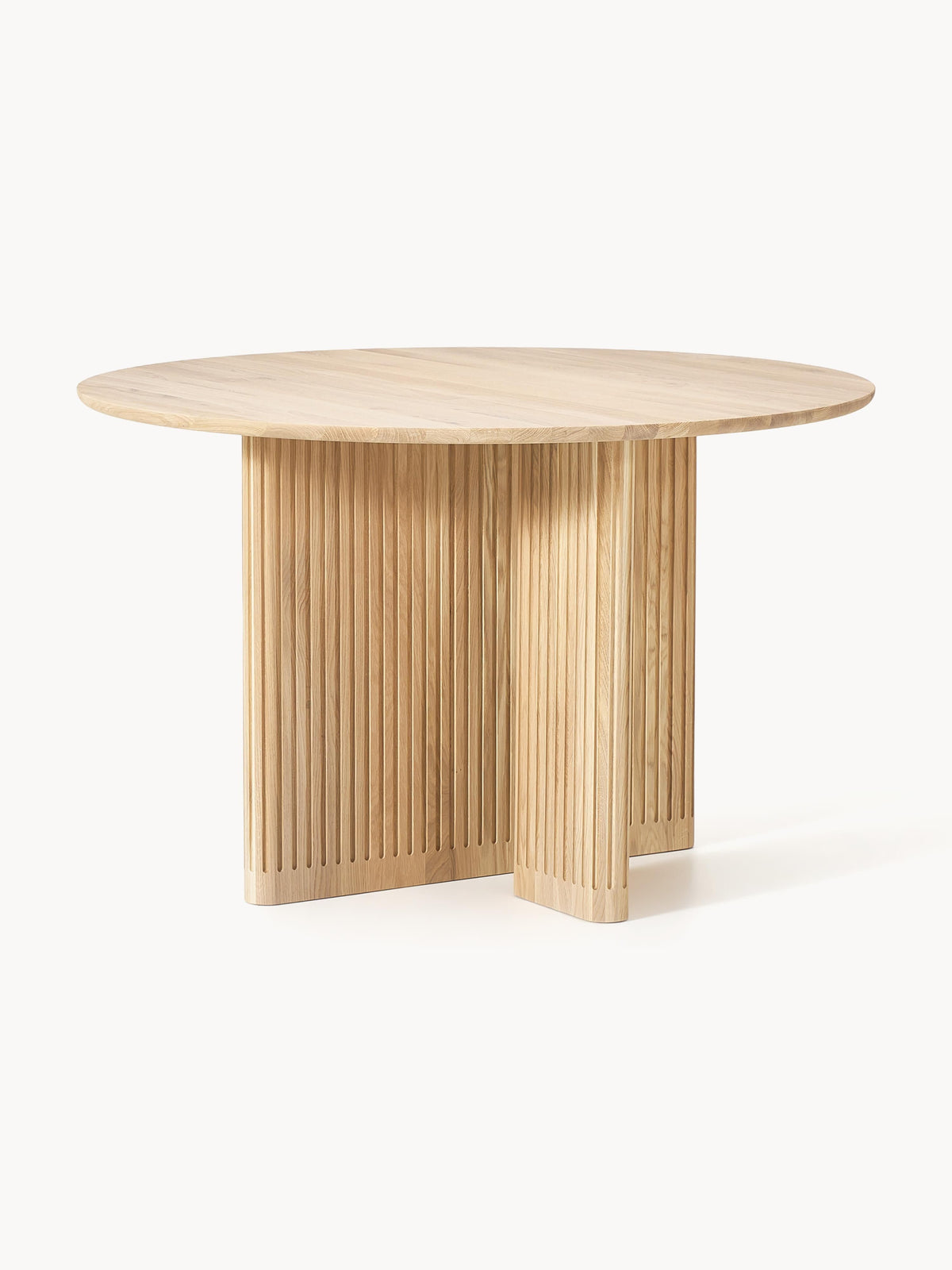 Jolara Oak Round Dining Table, Ø 120 cm