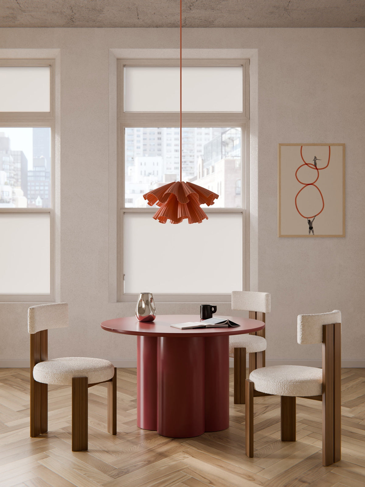 Kevara Round Dining Table, Ø 120 cm