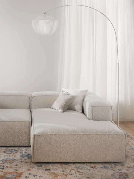 Lennick Bouclé Ottoman Corner Module