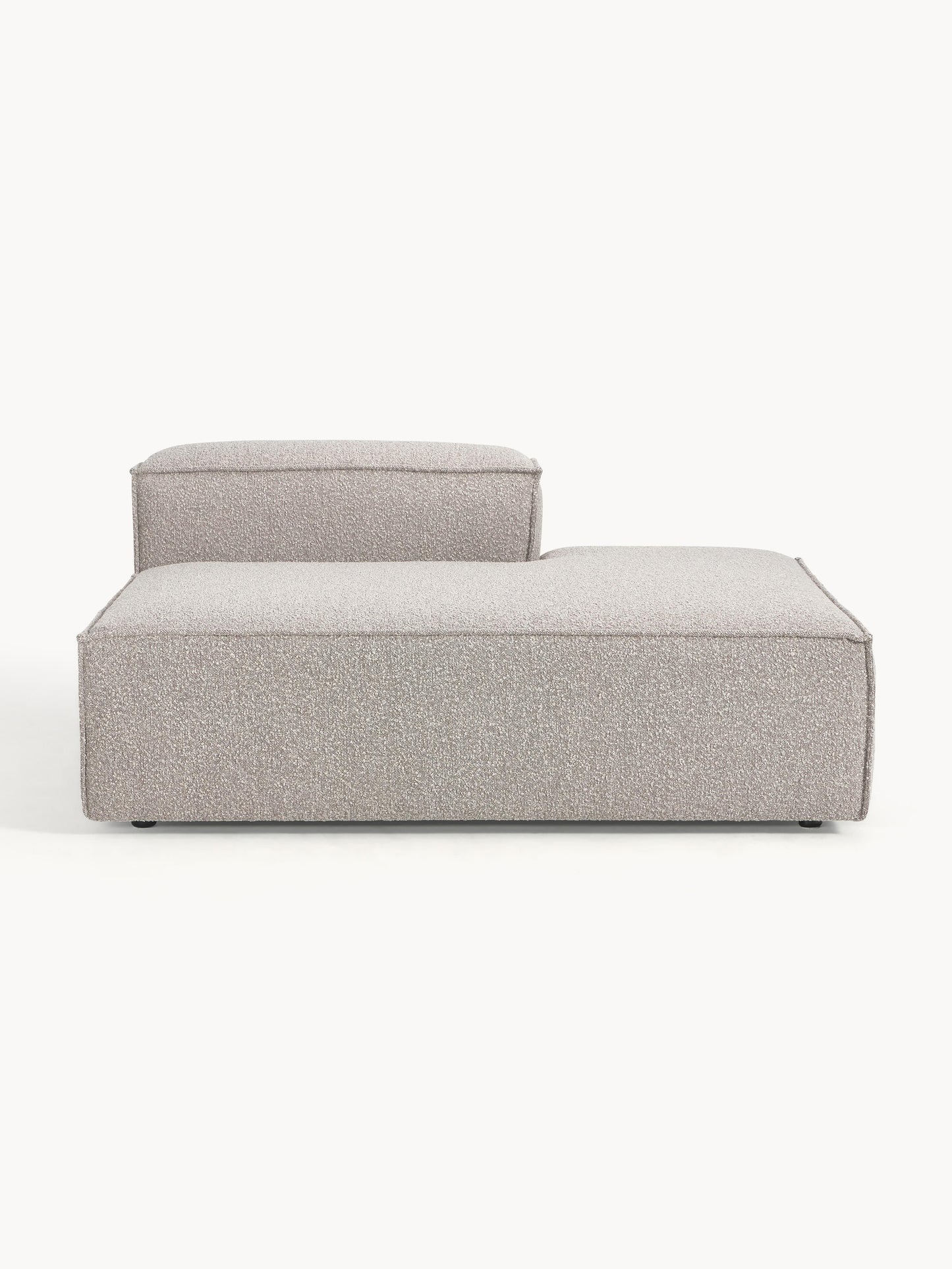Lennick Bouclé Ottoman Module