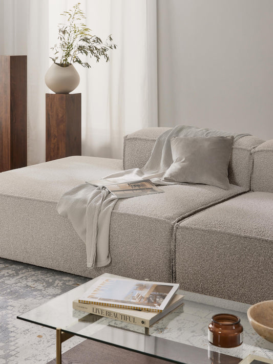 Lennick Bouclé Ottoman Module