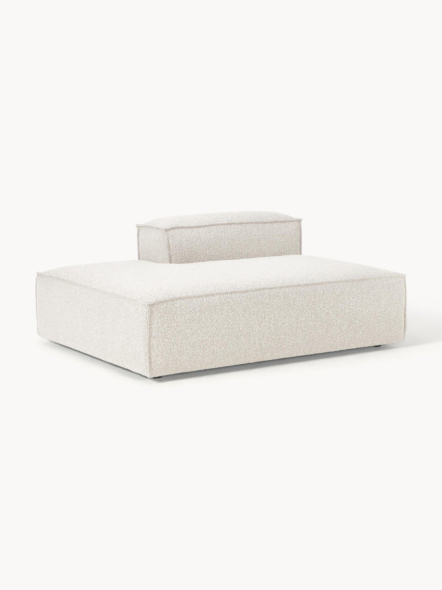 Lennick Bouclé Ottoman Module