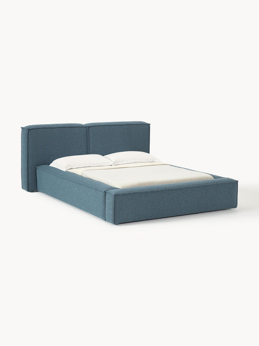 Lennick Bouclé Upholstered Bed
