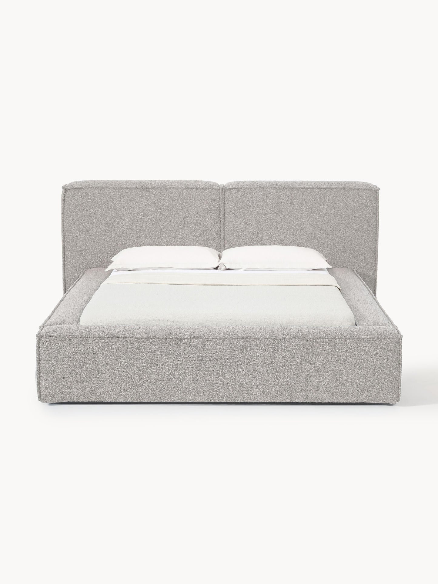 Lennick Bouclé Upholstered Bed