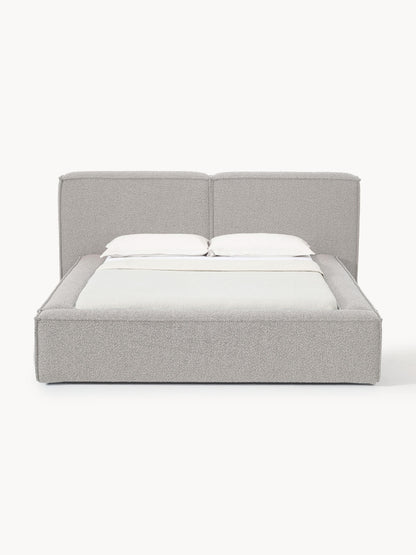 Lennick Bouclé Upholstered Bed