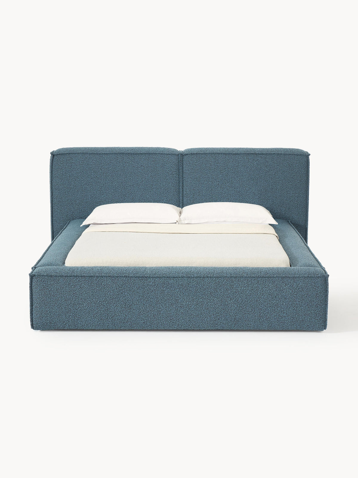 Lennick Bouclé Upholstered Bed