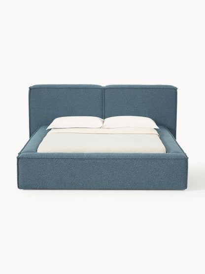 Lennick Bouclé Upholstered Bed