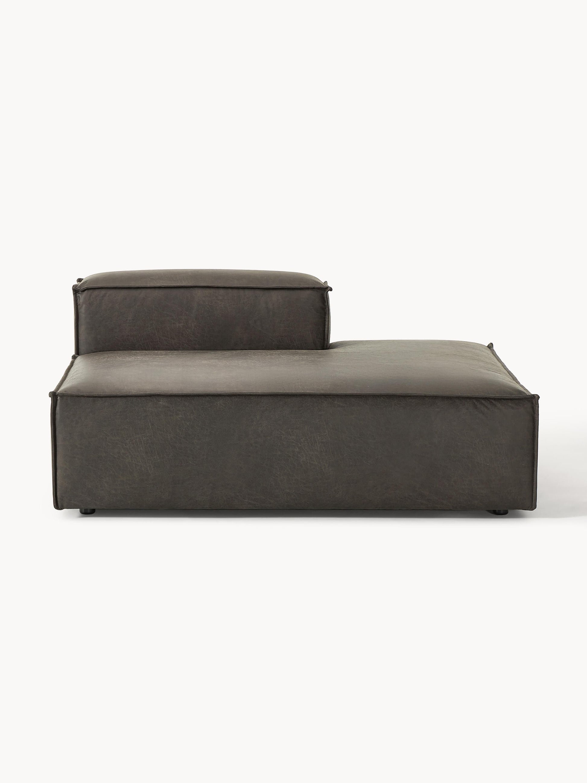 Lennick Leather Ottoman Module