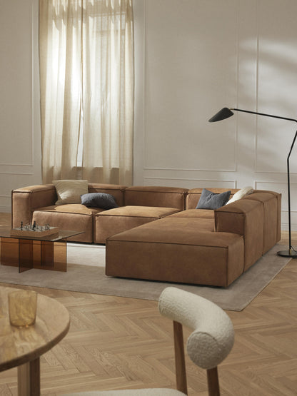 Lennick Leather Ottoman Module