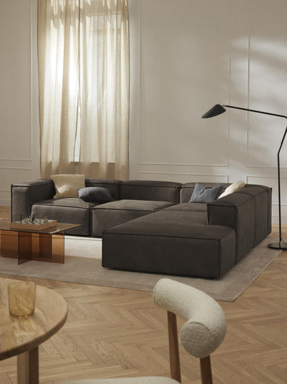 Lennick Leather Ottoman Module
