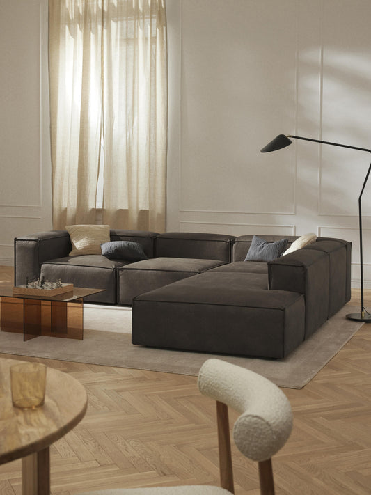 Lennick Leather Ottoman Module