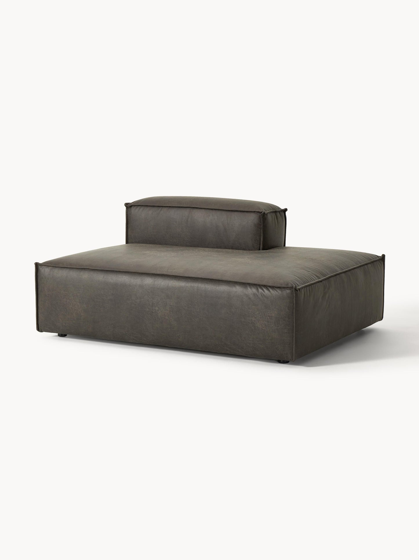 Lennick Leather Ottoman Module