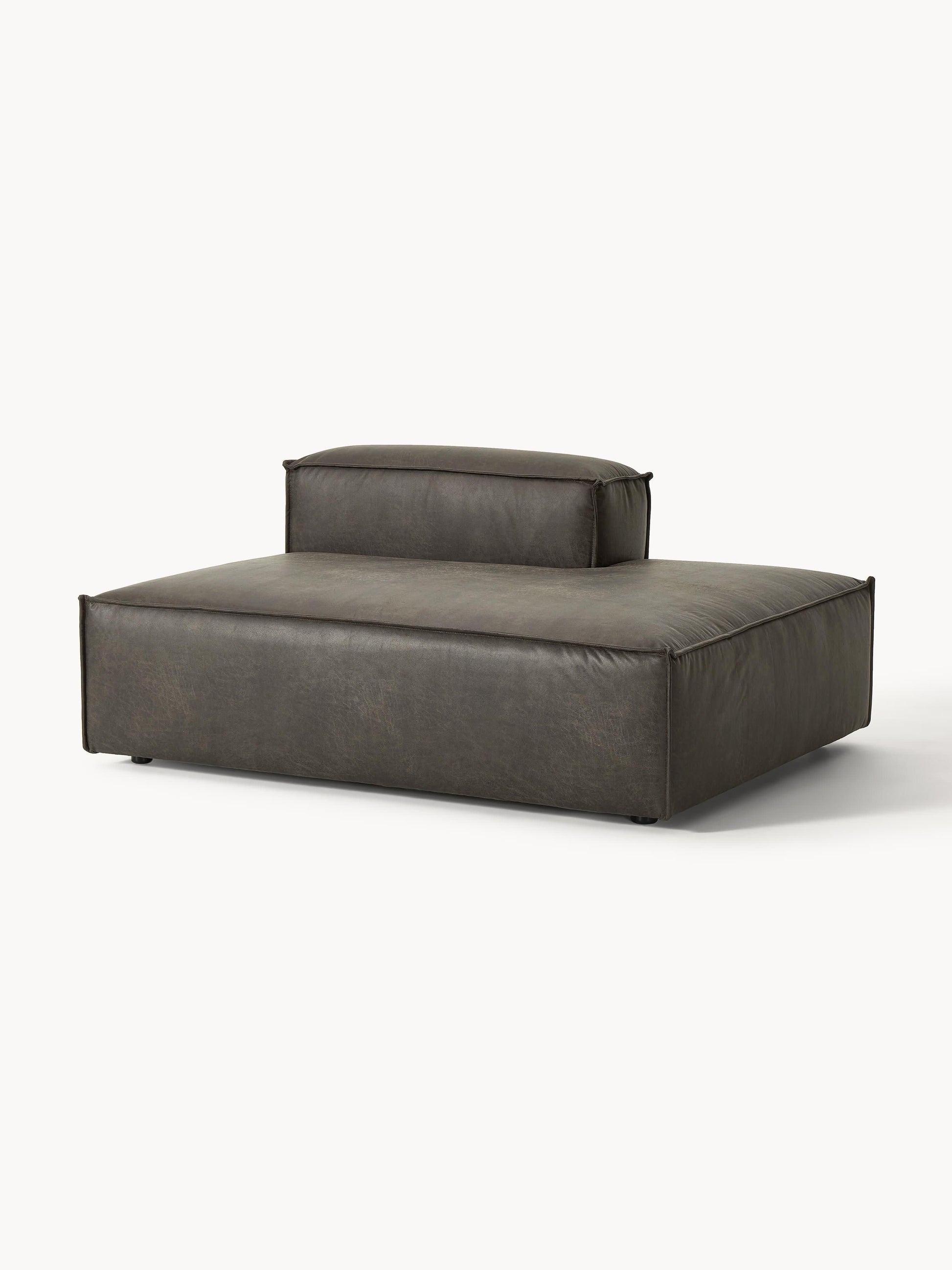 Lennick Leather Ottoman Module