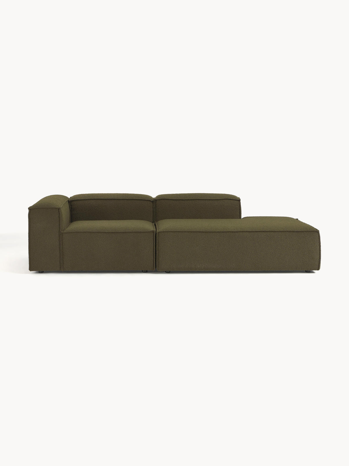 Lennick Modular Bouclé Ottoman
